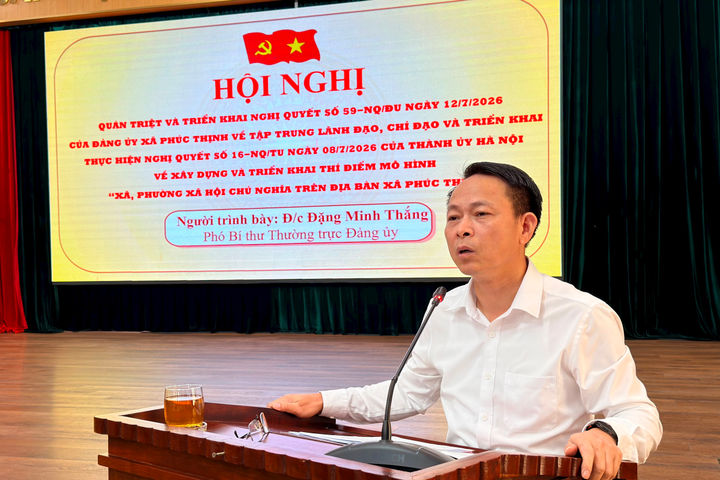 Hà Nội tổ chức hội nghị triển khai thí điểm mô hình “xã, phường xã hội chủ nghĩa”