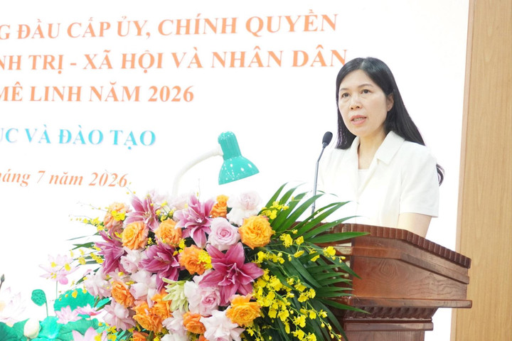 Xã Mê Linh đối thoại về giáo dục, cam kết giải quyết những vấn đề người dân quan tâm