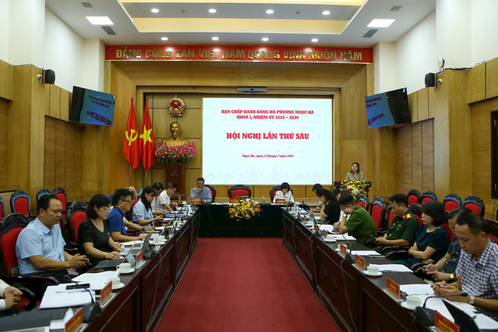 Đảng bộ phường Ngọc Hà thống nhất nhiều nhiệm vụ trọng tâm năm 2026