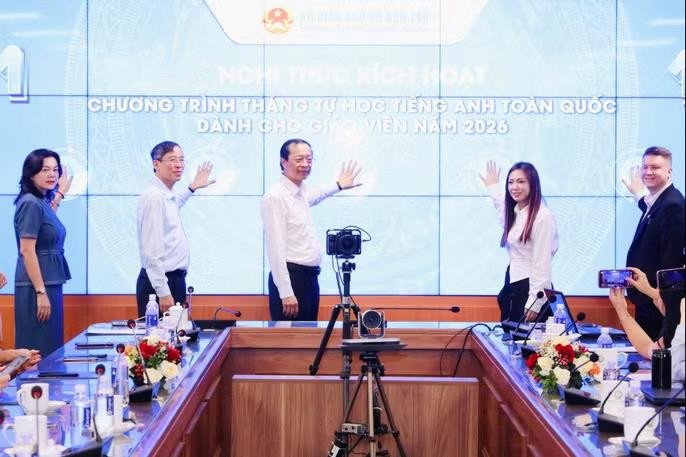 Phát động Tháng tự học tiếng Anh dành cho giáo viên trên toàn quốc