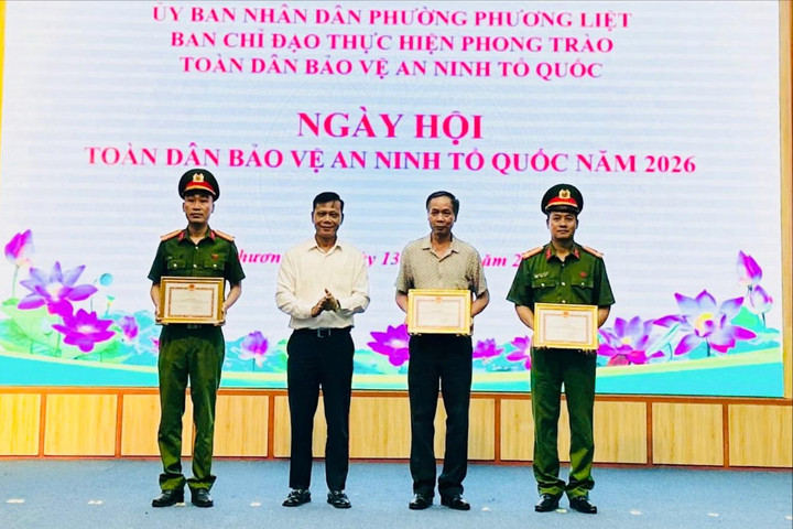 Phường Phương Liệt: Phát huy hiệu quả phong trào Toàn dân bảo vệ an ninh Tổ quốc