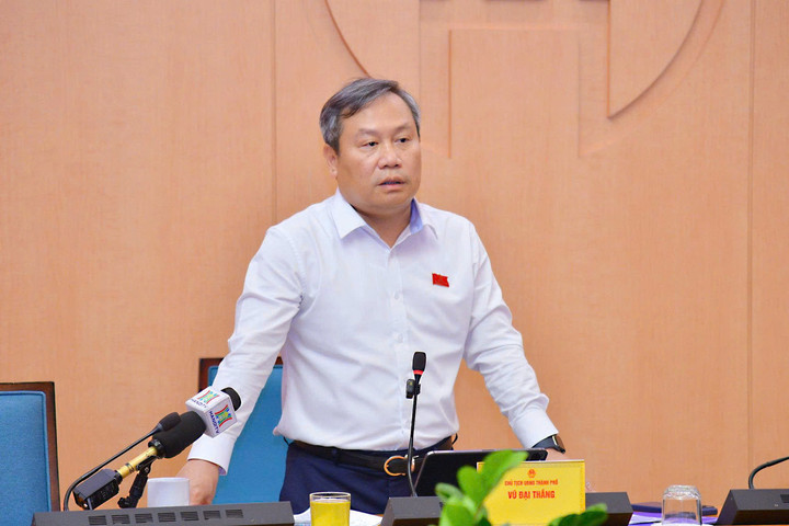 Chủ tịch UBND TP Hà Nội Vũ Đại Thắng: Mục tiêu tăng trưởng 11% có cơ sở để hoàn thành