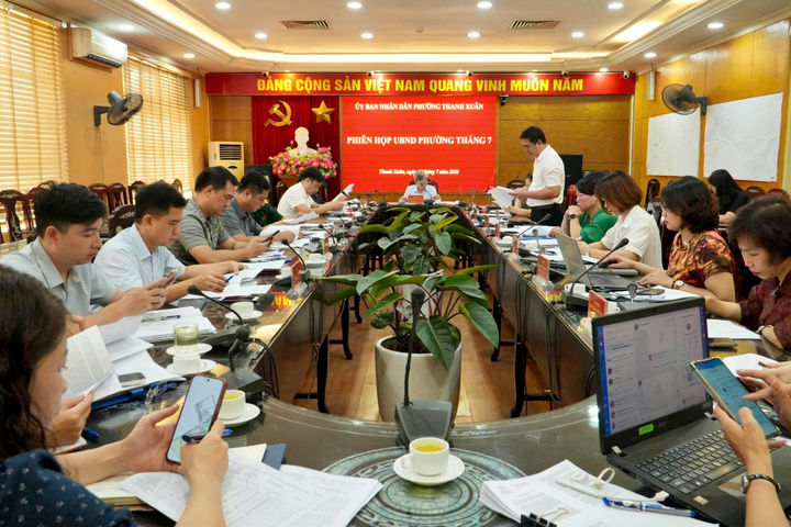 Phường Thanh Xuân đẩy nhanh giải ngân đầu tư công, tăng cường quản lý đô thị