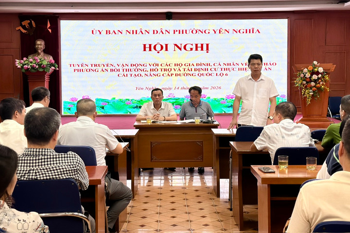 Yên Nghĩa đối thoại với người dân, tạo đồng thuận trong thực hiện dự án Quốc lộ 6