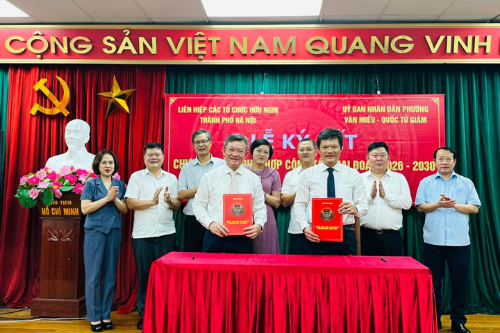 Phường Văn Miếu - Quốc Tử Giám: Đẩy mạnh đối ngoại nhân dân, quảng bá di sản tới bạn bè quốc tế