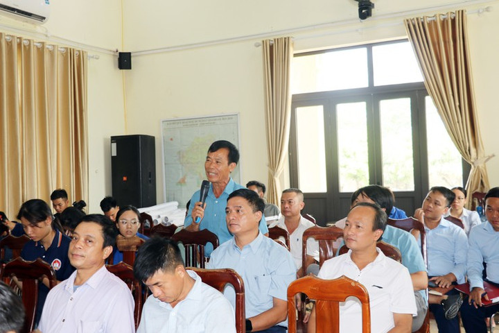 Xã Trần Phú: "Đi từng ngõ, gõ từng nhà" làm sạch dữ liệu đất đai