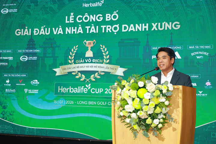 Hơn 600 golfer tranh tài tại Giải Vô địch các Câu lạc bộ Golf Hà Nội mở rộng 2026