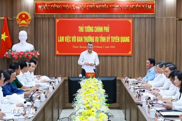Thủ tướng Lê Minh Hưng: Tạo đột phá để Tuyên Quang phát triển nhanh và bền vững