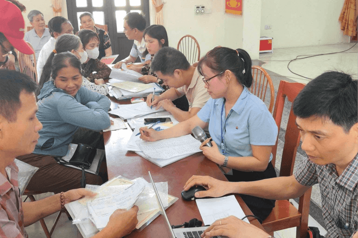 Xã Đan Phượng phấn đấu hoàn thiện cơ sở dữ liệu đất đai trước 31-7