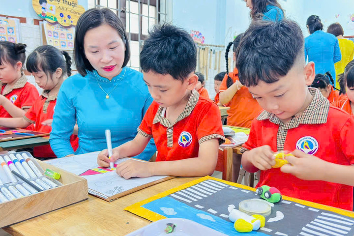 Xã Đoài Phương chủ động sắp xếp mạng lưới trường học vì sự phát triển bền vững