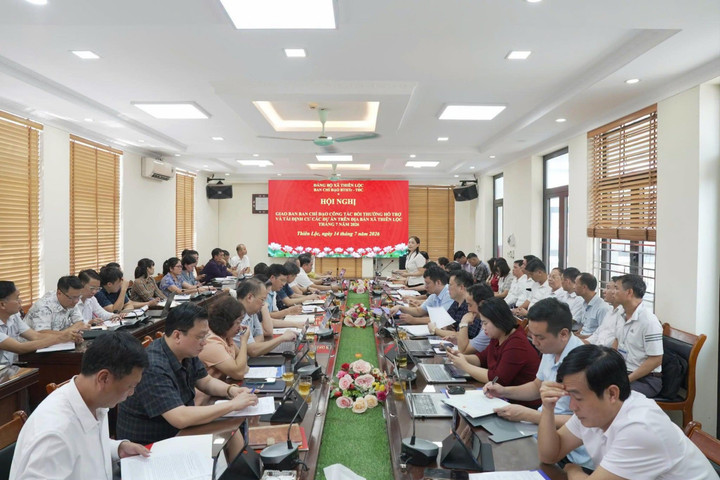 Xã Thiên Lộc: Quyết liệt xử lý vi phạm đất đai, tạo mặt bằng sạch cho các dự án