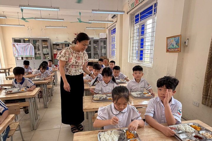 Xã Ứng Thiên sắp xếp 18 trường công lập thành 6 trường