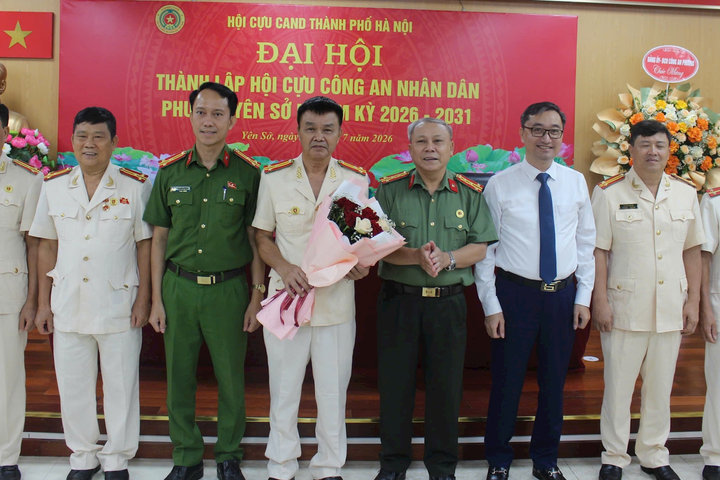 Đại hội Hội Cựu Công an nhân dân phường Yên Sở lần thứ nhất