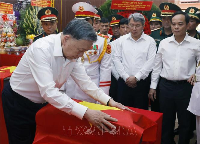 Tổng Bí thư, Chủ tịch nước Tô Lâm: Tìm kiếm, quy tập, xác định danh tính các liệt sĩ là trách nhiệm thiêng liêng trước Tổ quốc, trước nhân dân
