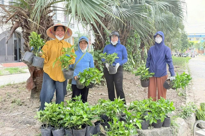 Từ điểm chân rác trở thành tuyến đường xanh