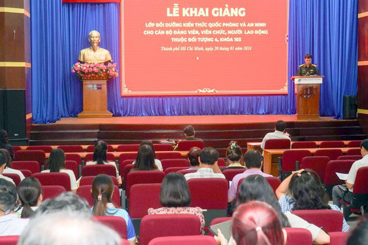 Hướng dẫn Danh mục đối tượng bồi dưỡng kiến thức quốc phòng và an ninh