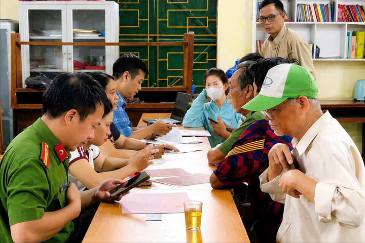 Xã Hát Môn tăng tốc "làm sạch" dữ liệu đất đai
