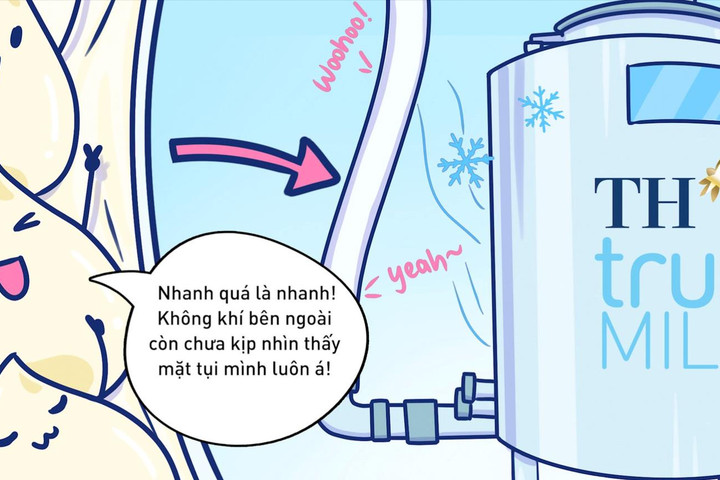 Hành trình khép kín hoàn hảo của giọt sữa tươi sạch TH true MILK
