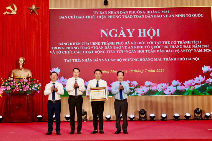 Phường Hoàng Mai xây dựng thế trận lòng dân, giải quyết hiệu quả “điểm nghẽn” từ cơ sở