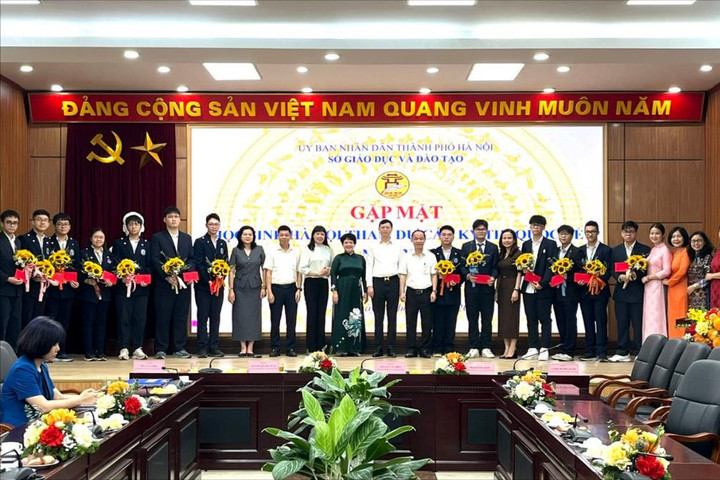 Học sinh Hà Nội ghi dấu ấn tự hào tại các kỳ Olympic quốc tế năm 2026
