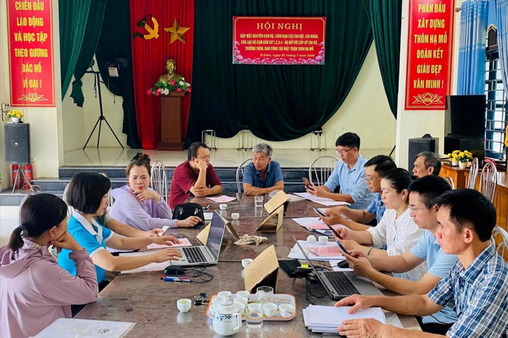 Xã Ô Diên: Xây dựng Đảng từ những điều gần dân