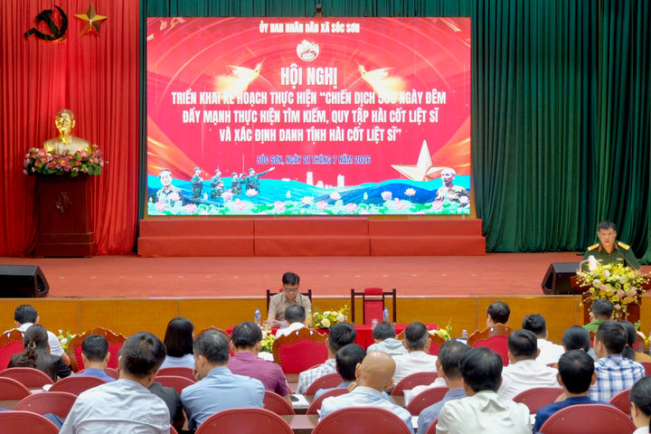 Xã Sóc Sơn triển khai Chiến dịch 500 ngày đêm tìm kiếm, quy tập hài cốt liệt sĩ