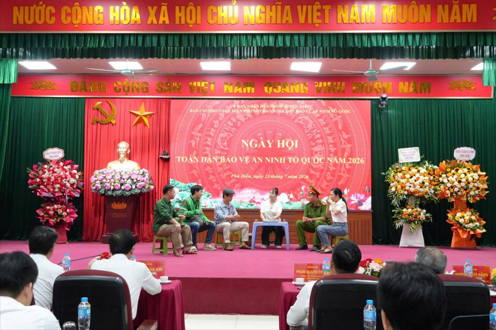 Phường Phú Diễn phát huy sức mạnh toàn dân trong bảo vệ an ninh Tổ quốc