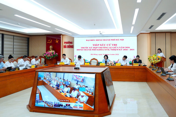 Lịch tiếp xúc cử tri sau kỳ họp của đại biểu HĐND thành phố Hà Nội (đợt 1)