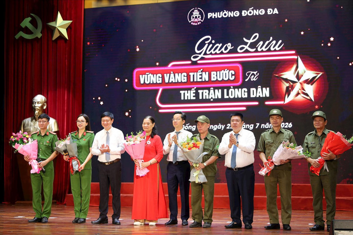 Phường Đống Đa lan tỏa, phát huy sức mạnh toàn dân bảo vệ an ninh Tổ quốc