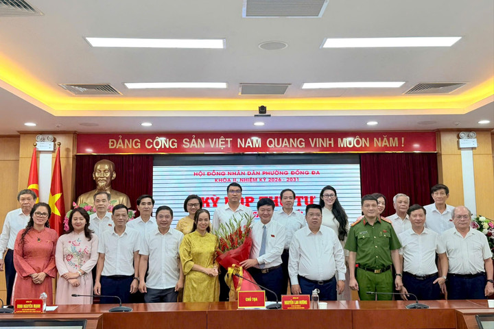 Phường Đống Đa kiện toàn chức danh Chủ tịch HĐND phường khóa II, nhiệm kỳ 2026-2031