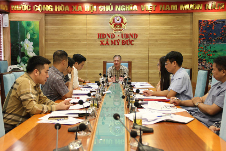 Xã Mỹ Đức xử lý xong 27 nội dung theo kết luận thanh tra