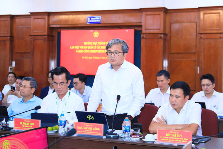 Phó Chủ tịch UBND TP Hà Nội Trương Việt Dũng nhận nhiệm vụ mới
