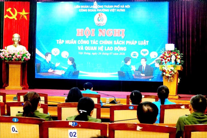 Nâng cao kỹ năng đối thoại, thương lượng tập thể cho cán bộ công đoàn phường Việt Hưng