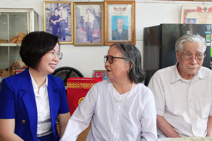 Chủ tịch Ủy ban Mặt trận Tổ quốc Việt Nam thành phố Hà Nội Bùi Huyền Mai: “Tháng 7 trọn nghĩa tri ân”