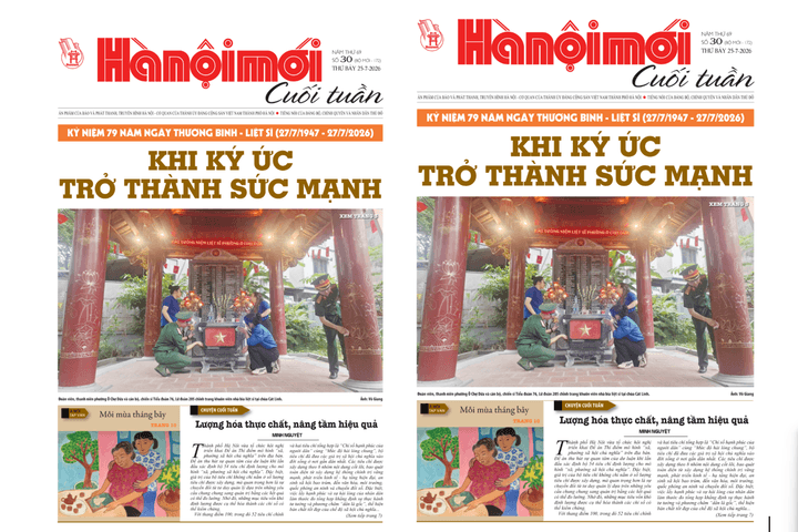 Đón đọc Hànộimới Cuối tuần số 30