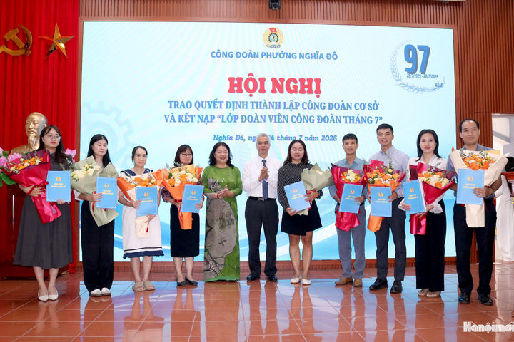 Công đoàn phường Nghĩa Đô đổi mới hoạt động, hướng mạnh về cơ sở