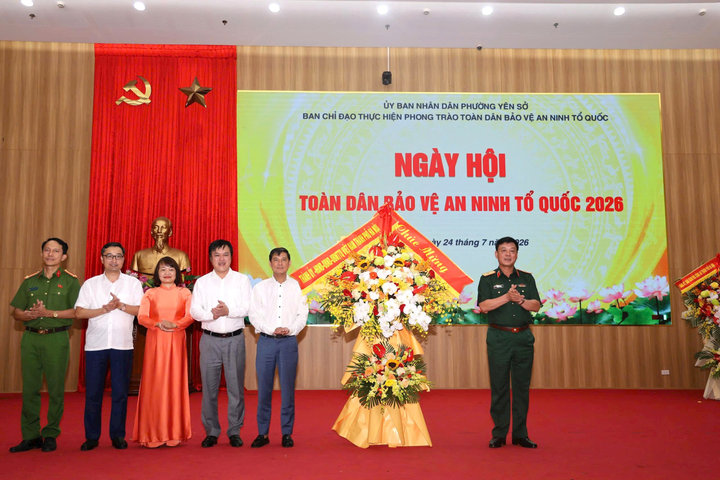 Phường Yên Sở phát huy sức mạnh toàn dân, xây dựng thế trận an ninh nhân dân vững chắc