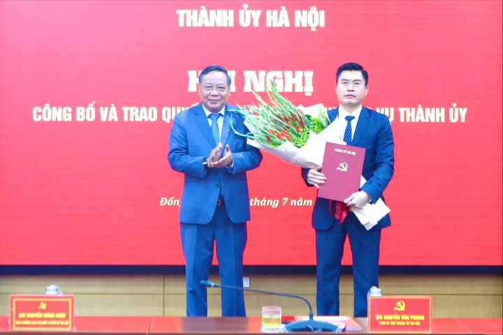 Đồng chí Lê Tuấn Định được điều động giữ chức vụ Bí thư Đảng ủy phường Đống Đa