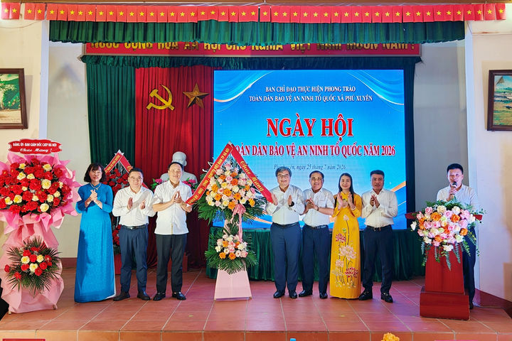 Xã Phú Xuyên gắn kết sức mạnh toàn dân trong công tác bảo đảm an ninh trật tự