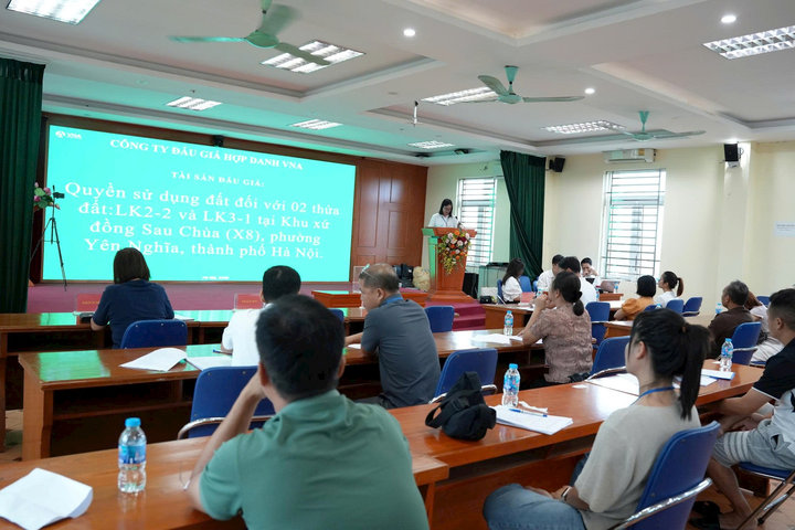 Thửa đất tại Yên Nghĩa trúng đấu giá hơn 8,69 tỷ đồng