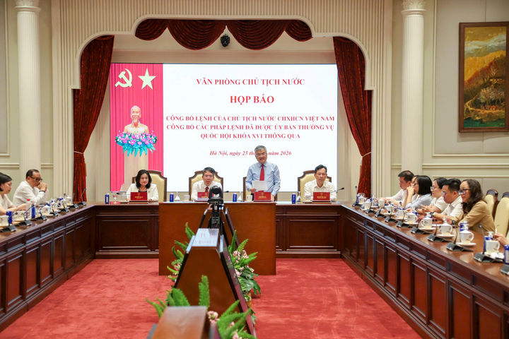 Công bố ba Pháp lệnh vừa được Ủy ban Thường vụ Quốc hội thông qua