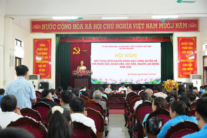 Xã Đan Phượng đối thoại, tháo gỡ nhiều vấn đề dân sinh