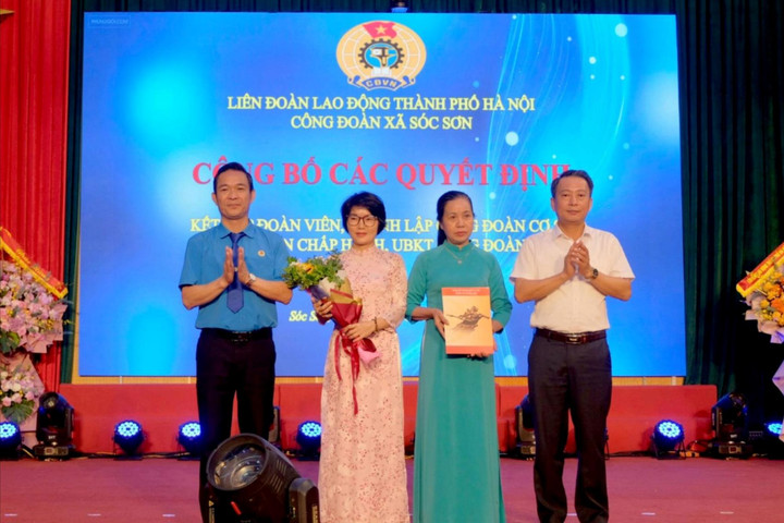 Công đoàn xã Sóc Sơn: Đổi mới hoạt động, nâng cao hiệu quả chăm sóc đoàn viên
