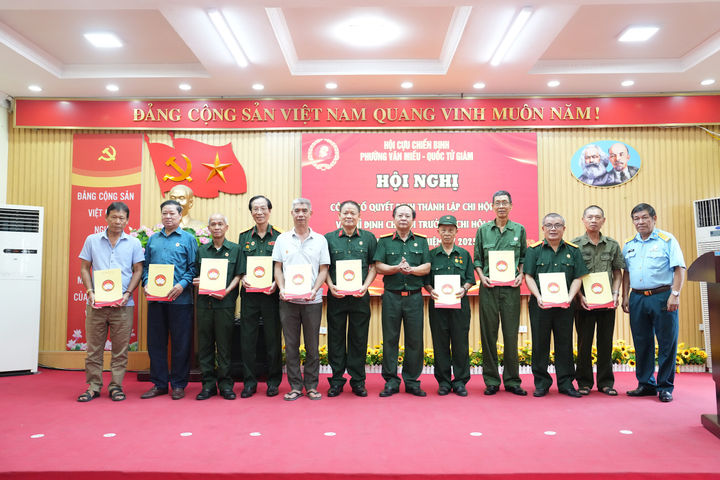 Hội Cựu chiến binh phường Văn Miếu - Quốc Tử Giám tích cực tham gia các phong trào thi đua