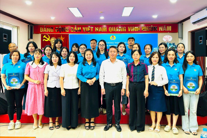 Công đoàn phường Hoàng Mai hoàn thành 250% chỉ tiêu phát triển công đoàn cơ sở