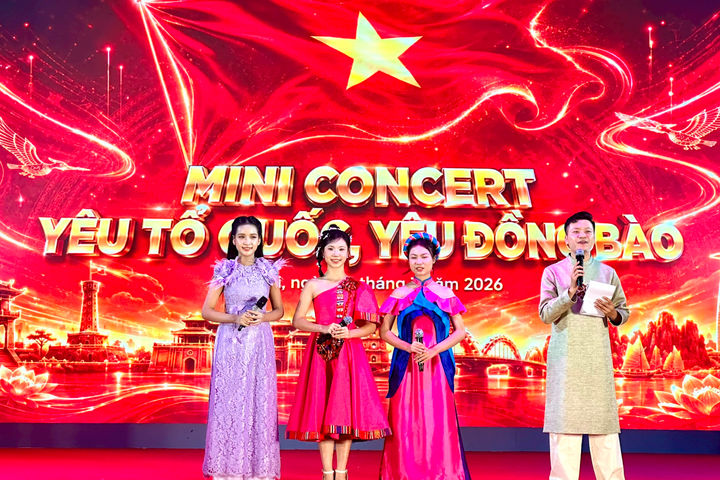 Mini Concert 2026 "Yêu Tổ quốc, yêu đồng bào" kết nối yêu thương hướng về Lai Châu
