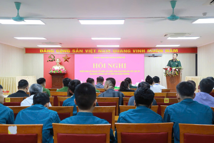Phường Dương Nội triển khai kế hoạch lấy mẫu hài cốt liệt sĩ phục vụ giám định ADN