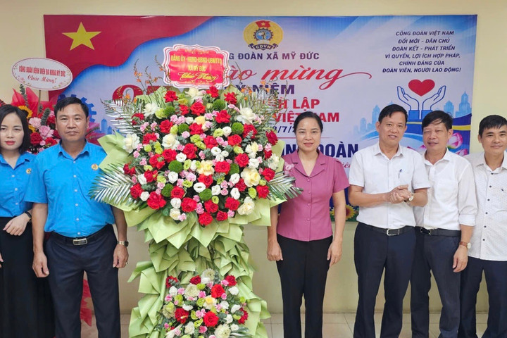 Công đoàn xã Mỹ Đức: Điểm tựa của đoàn viên và người lao động