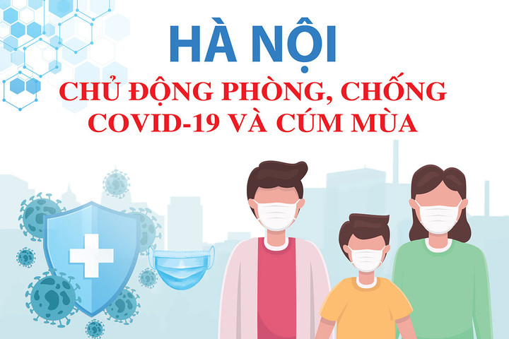 Hà Nội chủ động phòng, chống COVID-19 và cúm mùa