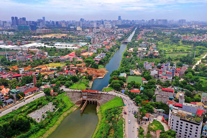Hồi sinh những dòng sông để Hà Nội thêm xanh